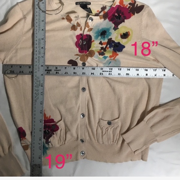 COPY - LUCKY BRAND cardigan sweater - Picture 5 of 8